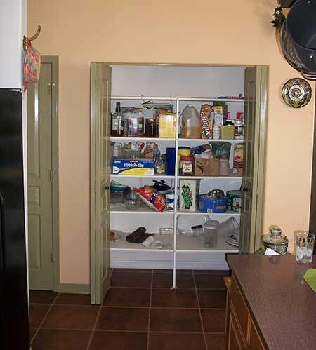 Pantry Area Before